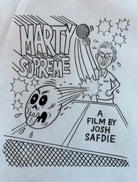 MARTY SUPREME POSTER ART
