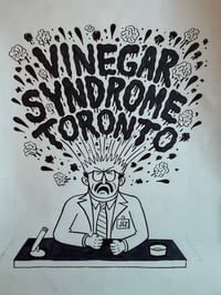 VINEGAR SYNDROME TORONTO TSHIRT ART
