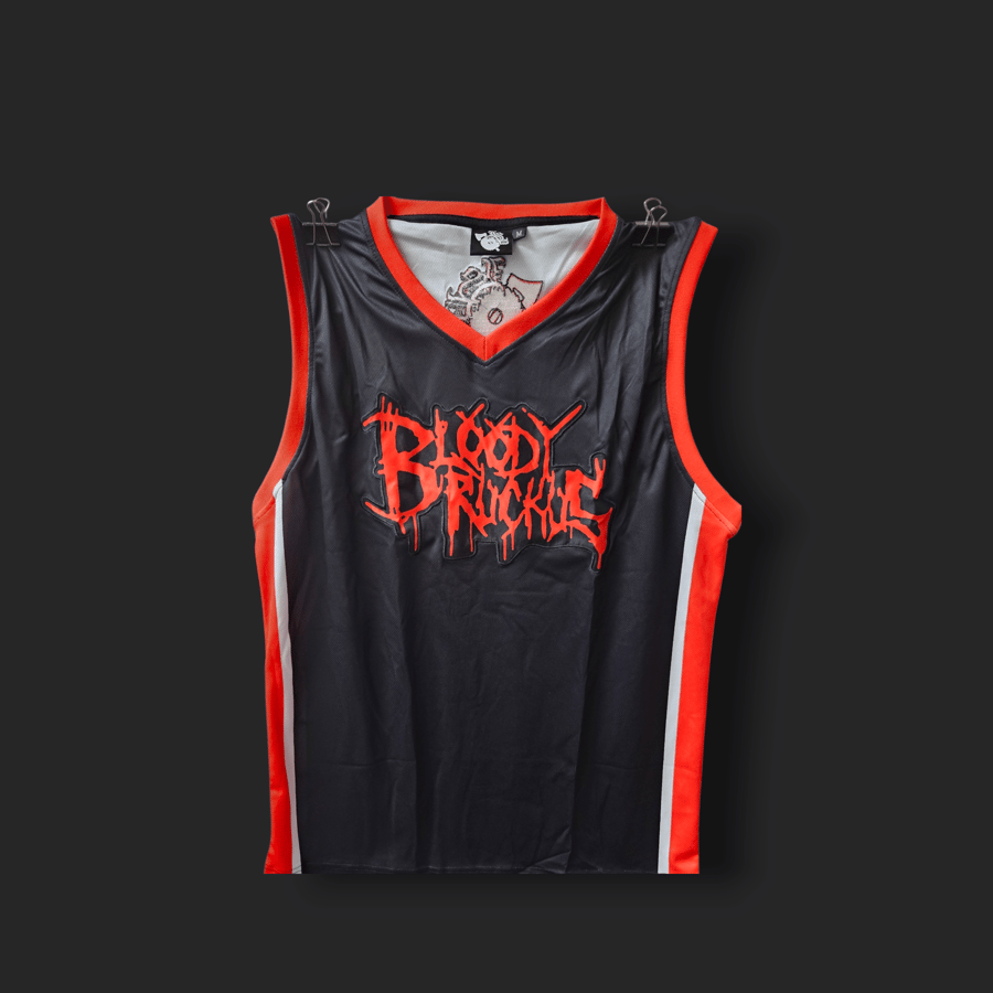Image of BLOODY RUCKUS: 2025 LOGO BASKETBALL JERSEY 