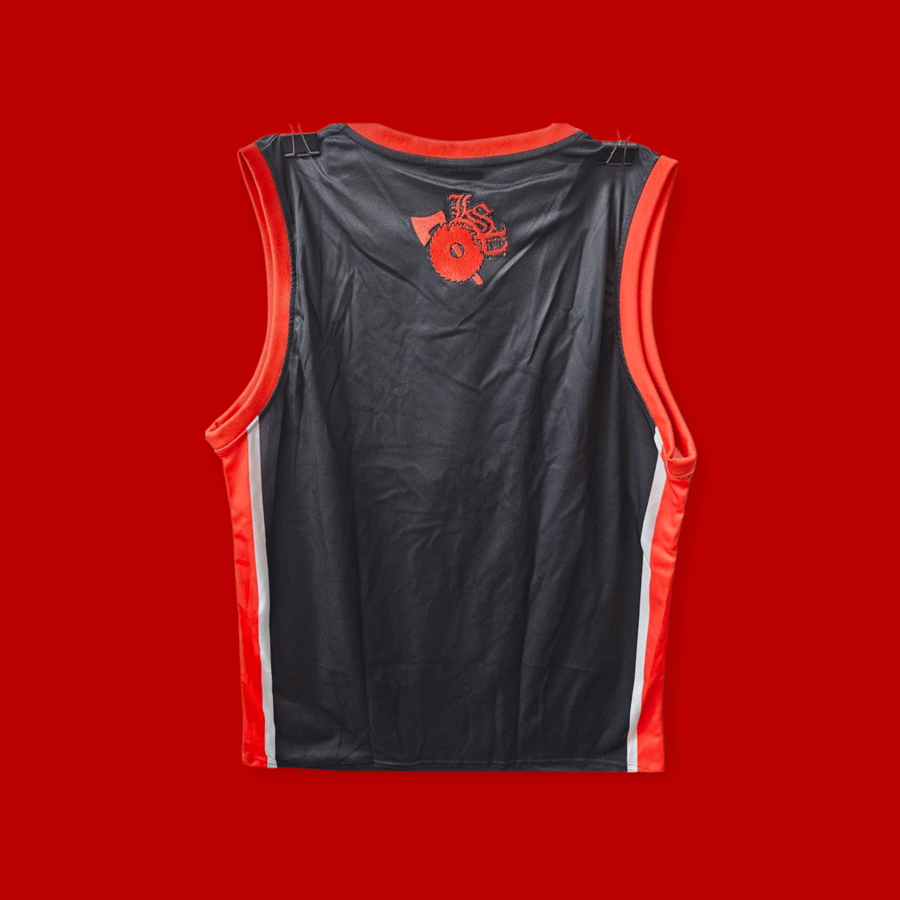 Image of BLOODY RUCKUS: 2025 LOGO BASKETBALL JERSEY 