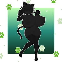 Image 2 of Kitty Cosplay Tatsumaki Vinyl Decal