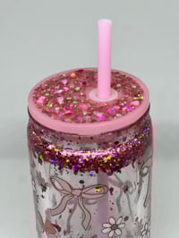 Image 2 of Verre snow globe rose