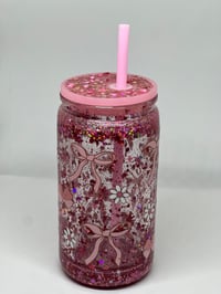 Image 3 of Verre snow globe rose