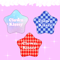 Clown Kisser badge 