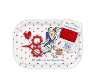 Image 1 of I'd Rather Be Needlepointing Metal Catchall Tray (Pre-Order)