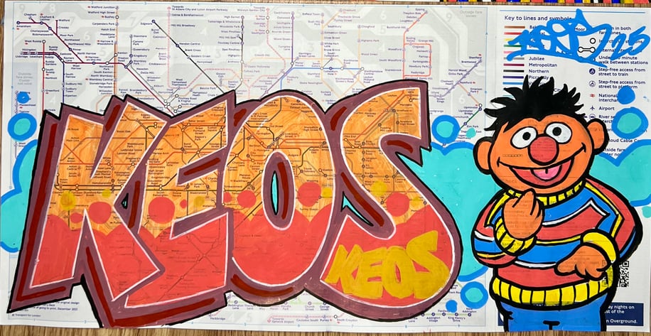 KEOS X Elmo/Kermit/Cookie/Bert/Ernie