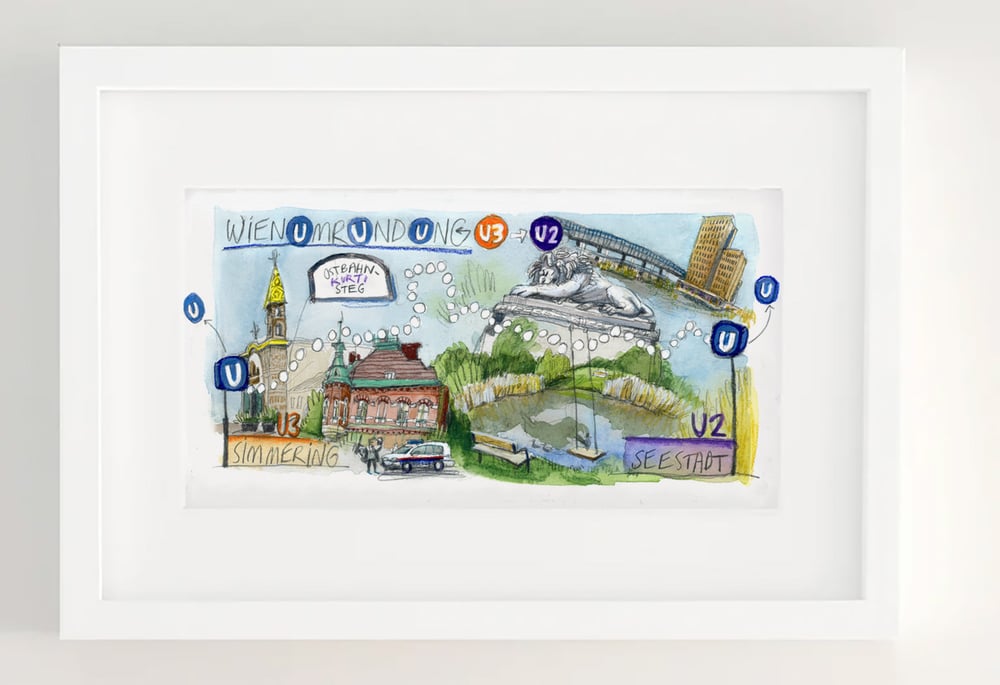 Image of Wienumrundung U3 - U2