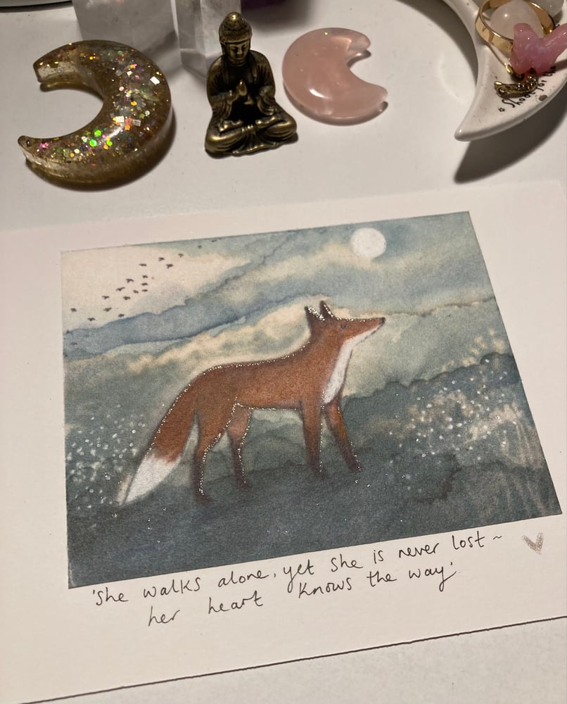 Image of Fox 🦊 art print 