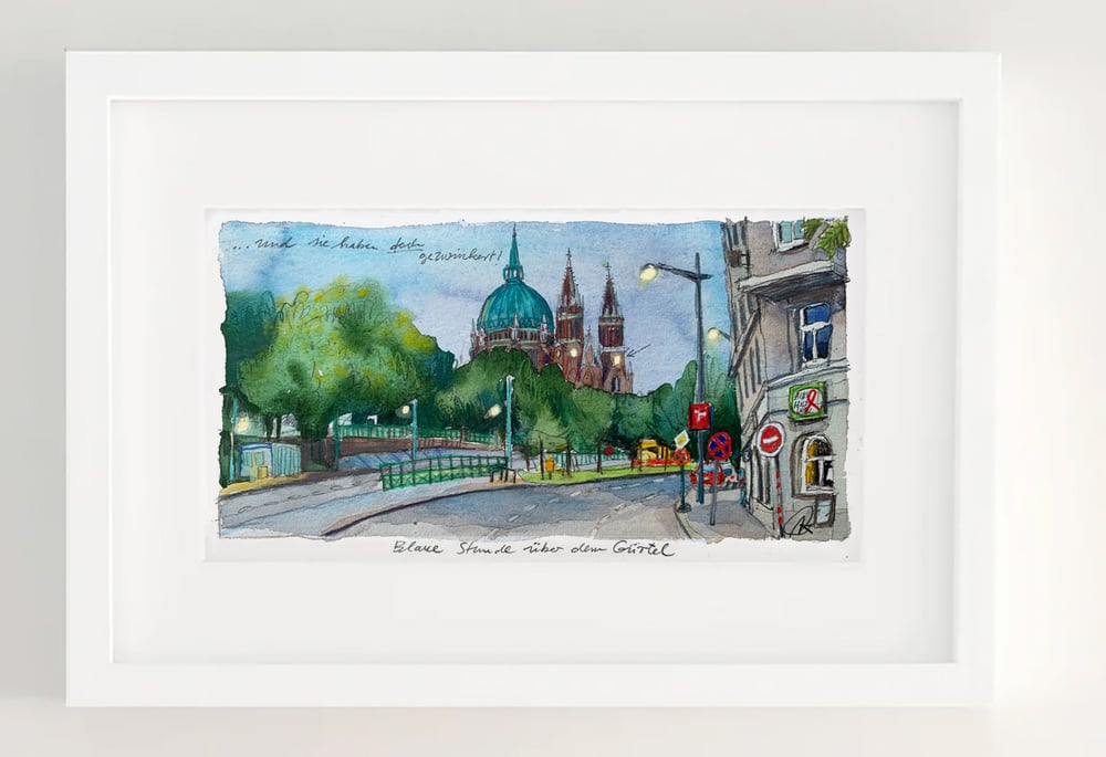 Image of Blaue Stunde über dem Gürtel