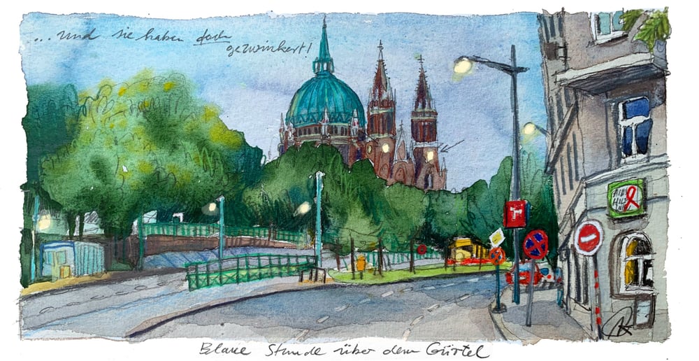 Image of Blaue Stunde über dem Gürtel