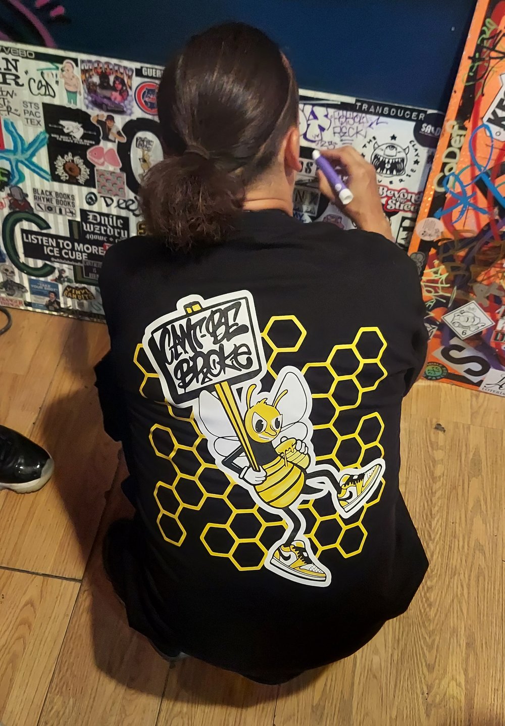 Image of Cant be broke t shirt 