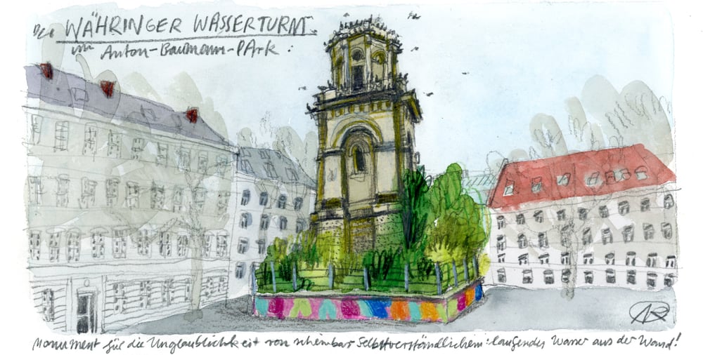 Image of Währinger Wasserturm // Wien 