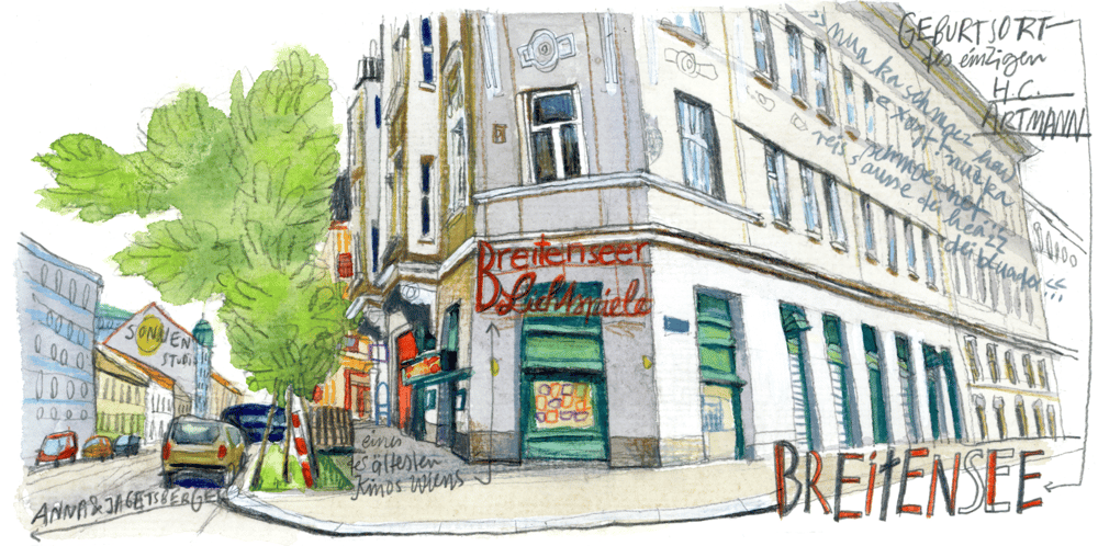 Image of AUFTRAGSMALEREI (Lieblingsort) // COMMISION PAINTING 