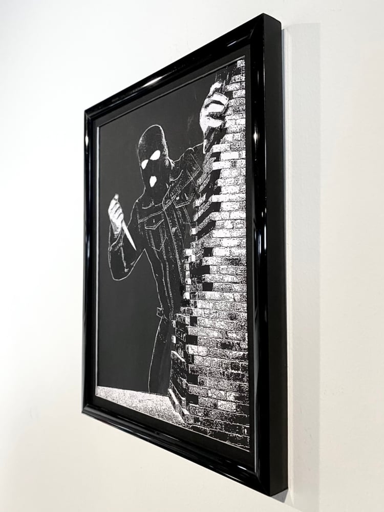 Image of 'corner creep' original collage