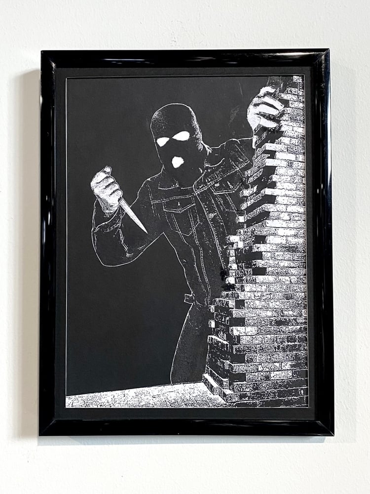 Image of 'corner creep' original collage