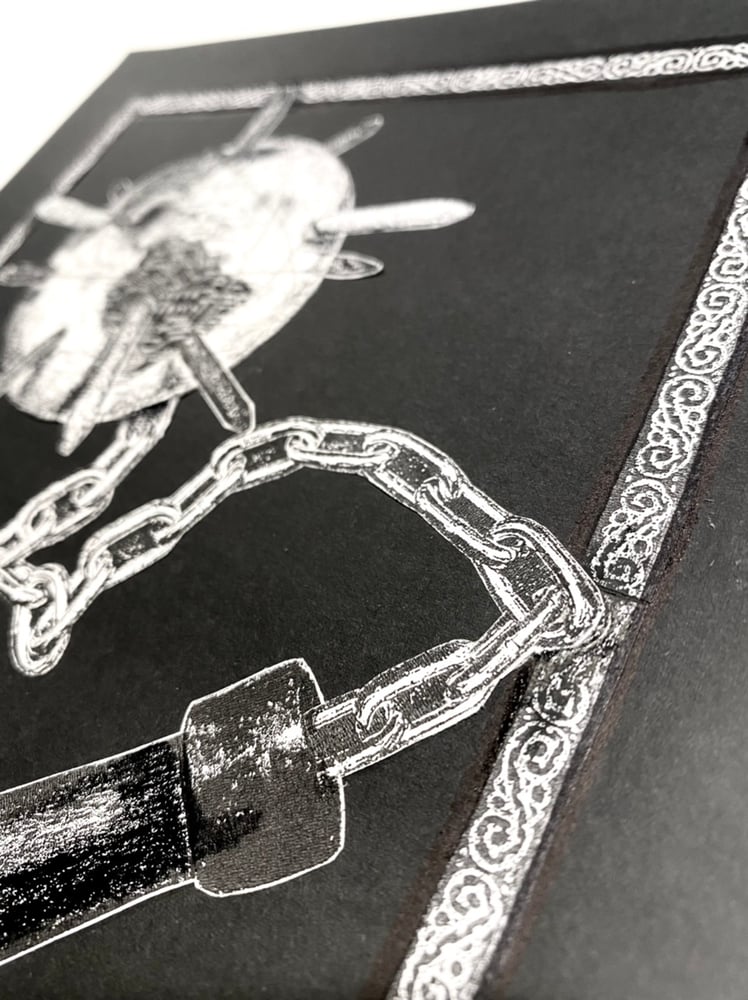 Image of 'world flail' original collage