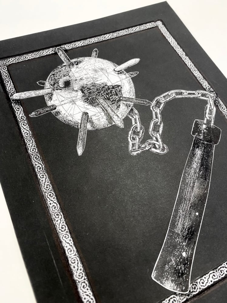 Image of 'world flail' original collage