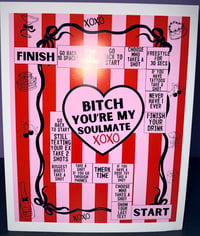 Image 1 of Coquette Galentines Game Board