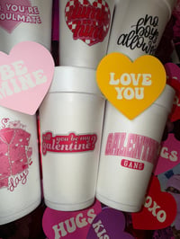 Image 2 of Galentines Foam Cups