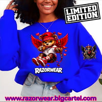 BLUE FEVER SPECIAL EDITION RAZORBEAR SWEATSHIRT 