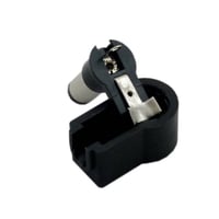 Image 2 of DC 2.1mm x 5.5mm Barrel Right Angle Soldered Plug