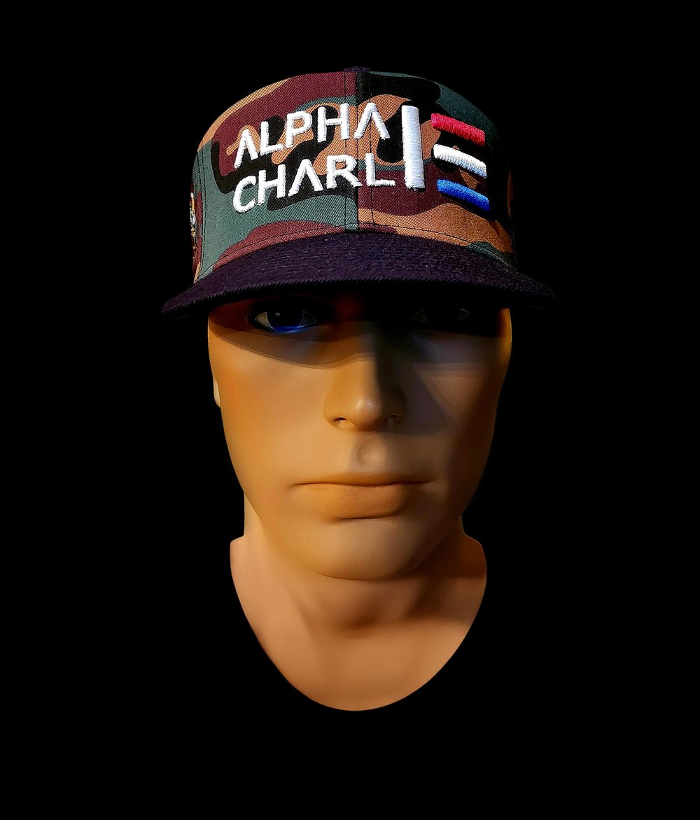 Image of Camo alphacharlIΞ Cap