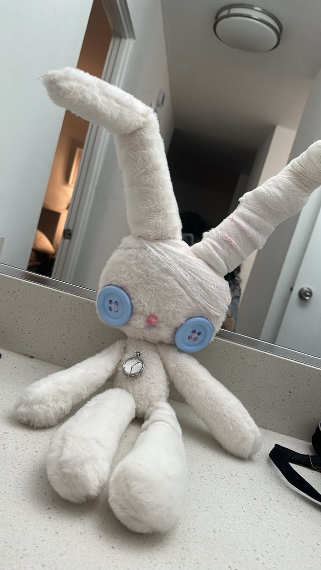 SOLD White rabbit 
