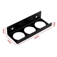 3-port Short - Pedalboard Patch Panel Bracket (Pedaltrain Style)
