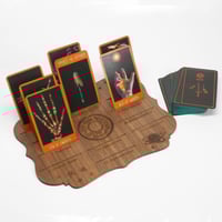 Image 1 of 12-Card Zodiac Theme - Tarot Board