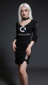 Image 1 of Distilled - Gothic Party Dress