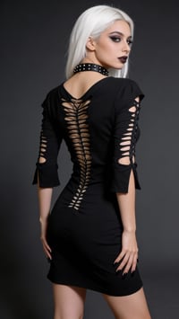 Image 2 of Distilled - Gothic Party Dress