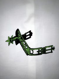 Image 4 of Medieval Cropped White Button Down- Small 2