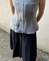 Image 3 of ITALIAN GREY WOOL VEST