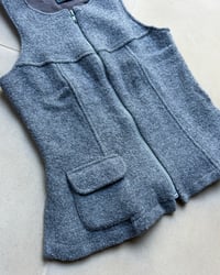 Image 4 of ITALIAN GREY WOOL VEST