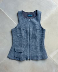Image 1 of ITALIAN GREY WOOL VEST