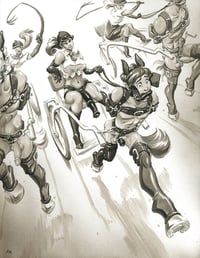 "Dee's New Strategy" Original Art