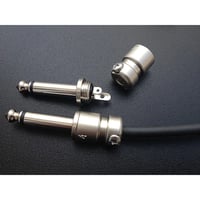 Image 3 of SquarePlug Straight 1/4" TS Mono Cable Plug