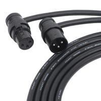 Image 3 of SquarePlug SPXA-MBK Low-Profile 90° Heavy-Duty 3-Pin Male XLR Connector