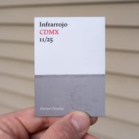 Image 1 of Infrarrojo CDMX 11/25 - Héctor Ornelas