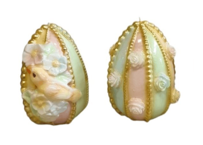 Image of Wax Sculptures/Candles- Easter Flowers, Eggs and Bunnies!
