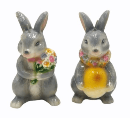 Image of Wax Sculptures/Candles- Easter Flowers, Eggs and Bunnies!