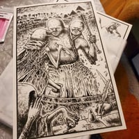 BLOODSPORT GAMBLER RISO PRINT