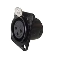 Image 1 of XLR Female D-Series Panel Mount