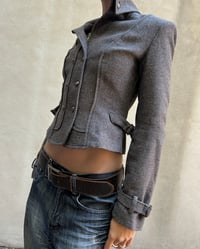 Image 2 of STRUCTURED GREY JACKET