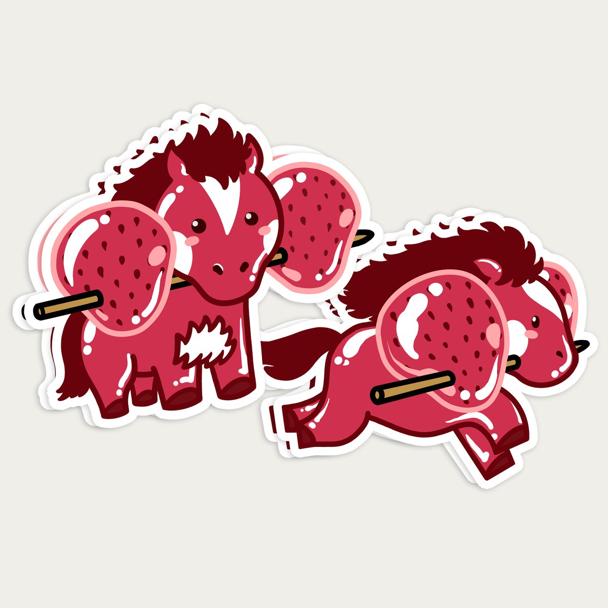 Image of Strawberry Tanghulu Horse 2026