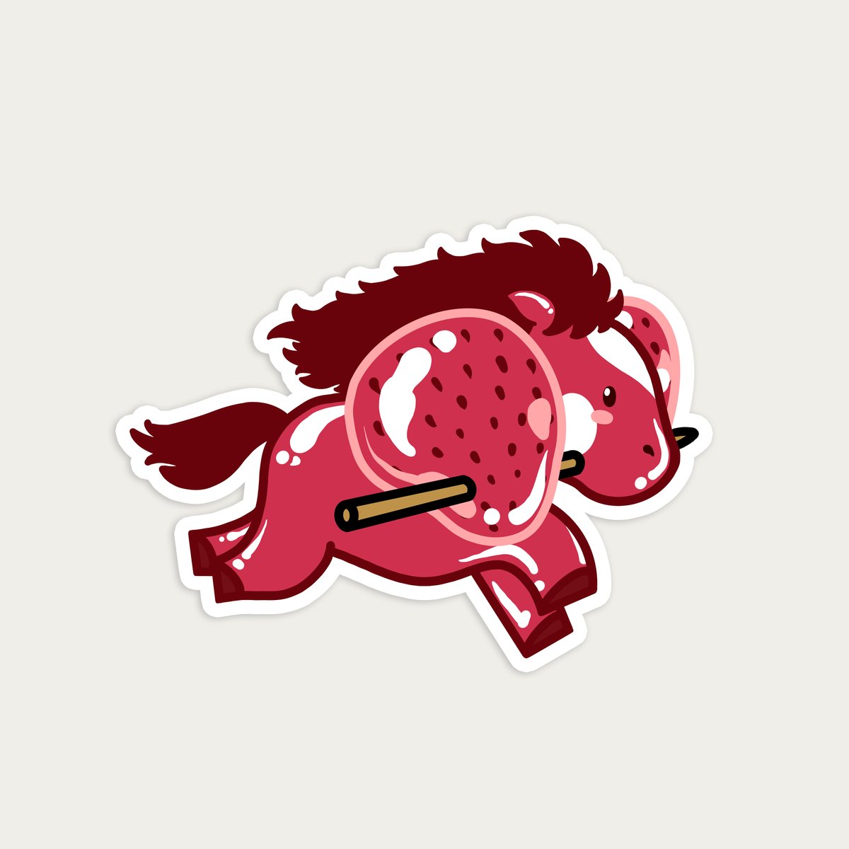 Image of Strawberry Tanghulu Horse 2026