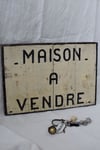 PANNEAU "maison à vendre"