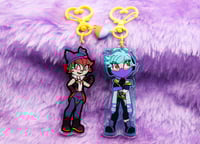 Image 2 of Heartsteel Acrylic Charms