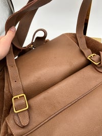 Image 14 of Gucci Bamboo Brown Suede Backpack