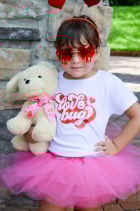 Image 3 of Love Bug Valentine’s Day Shirt Girls Holiday Top